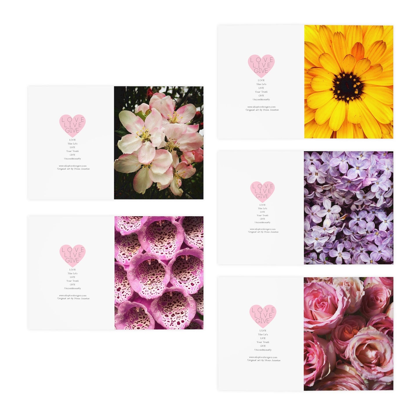 Spring Bouquet Greeting Cards (set of 25 50% OFF at Checkout $3.25 per card) (Copy)