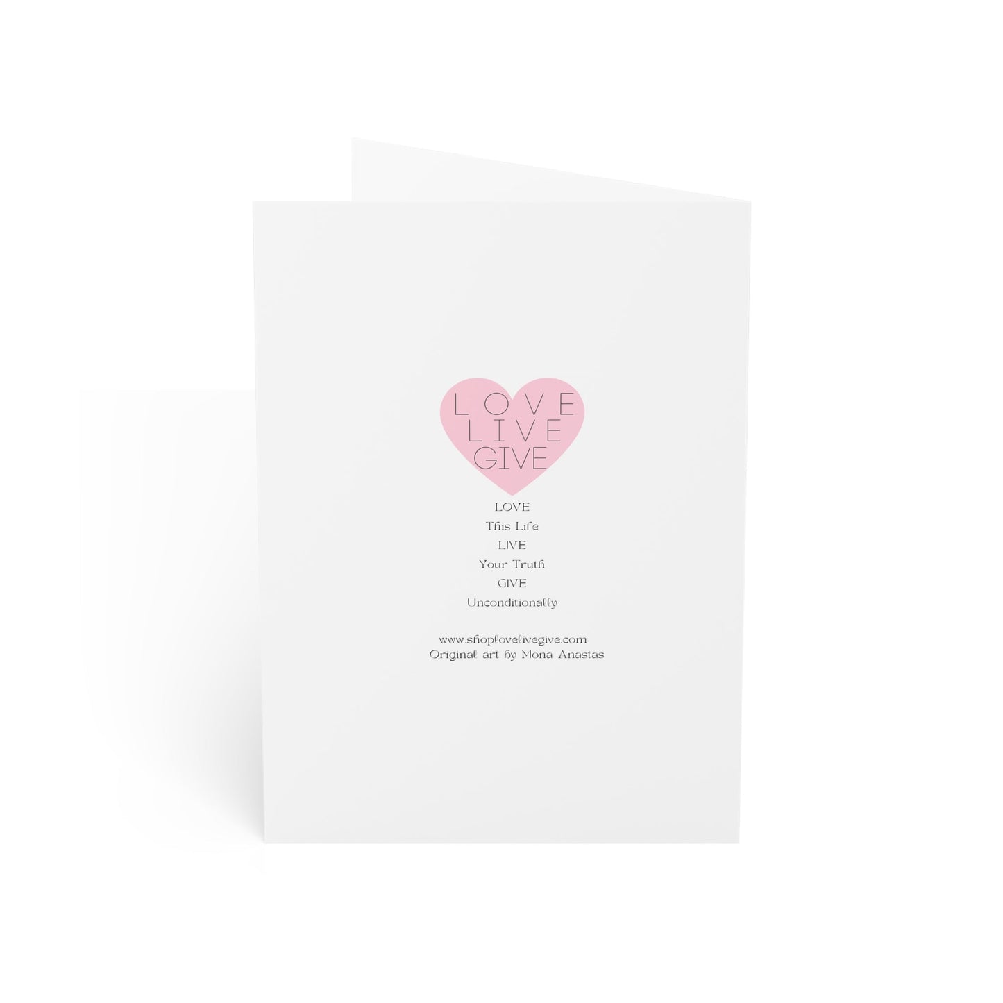 Tulip Wide Open Greeting Card (1pc or 10pc)