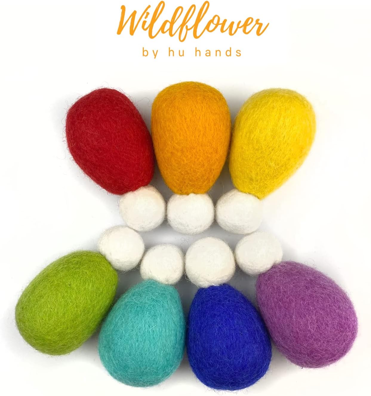 Rainbow Party Peg Dolls