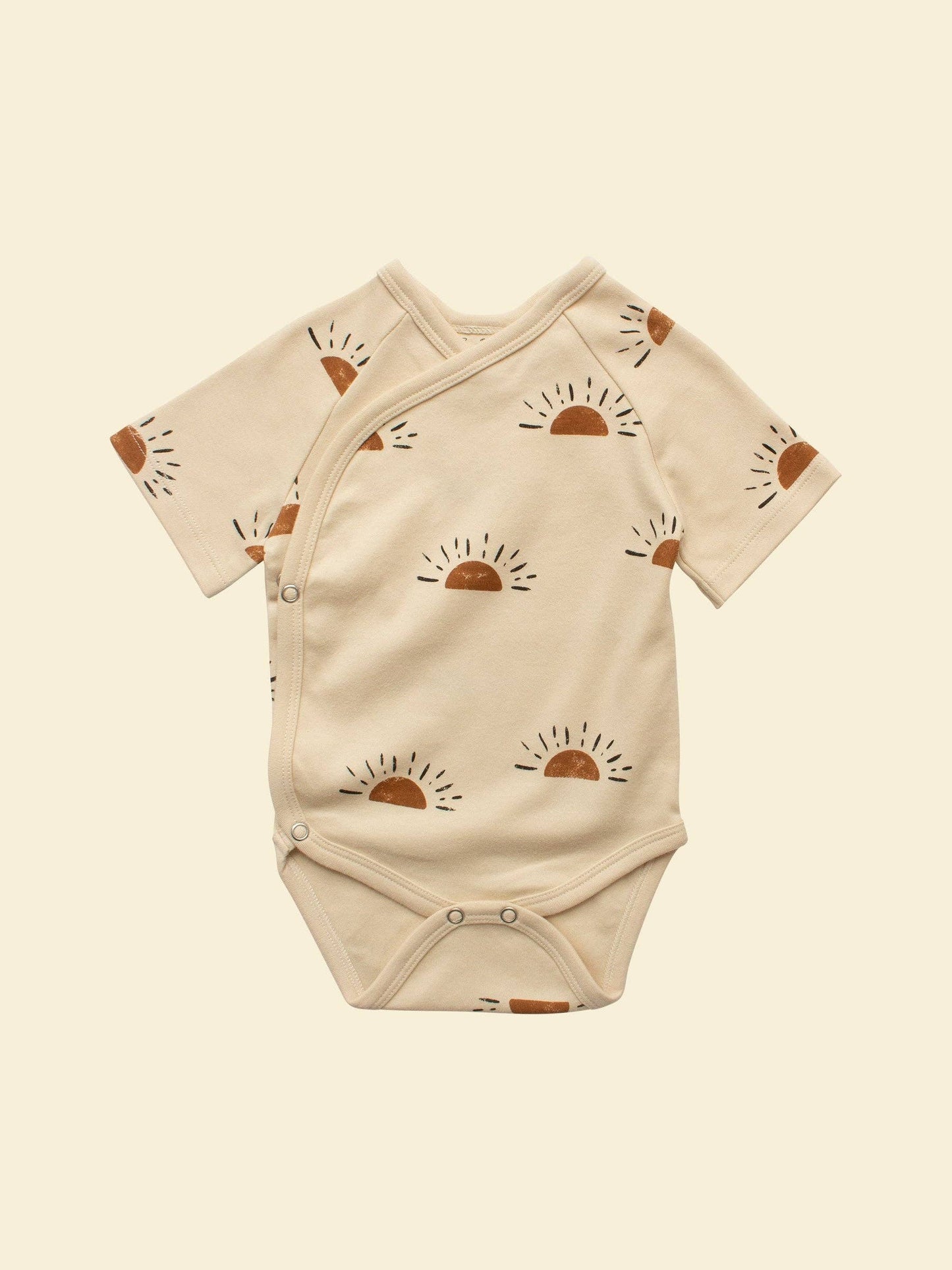 Sun Organic Side Snap Onesie
