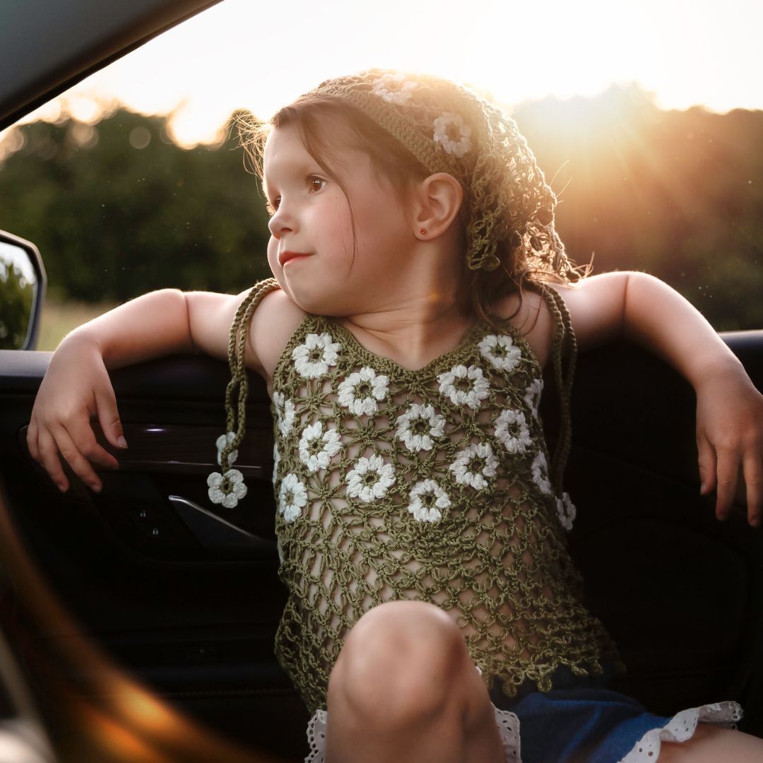 Daisy Crochet Top