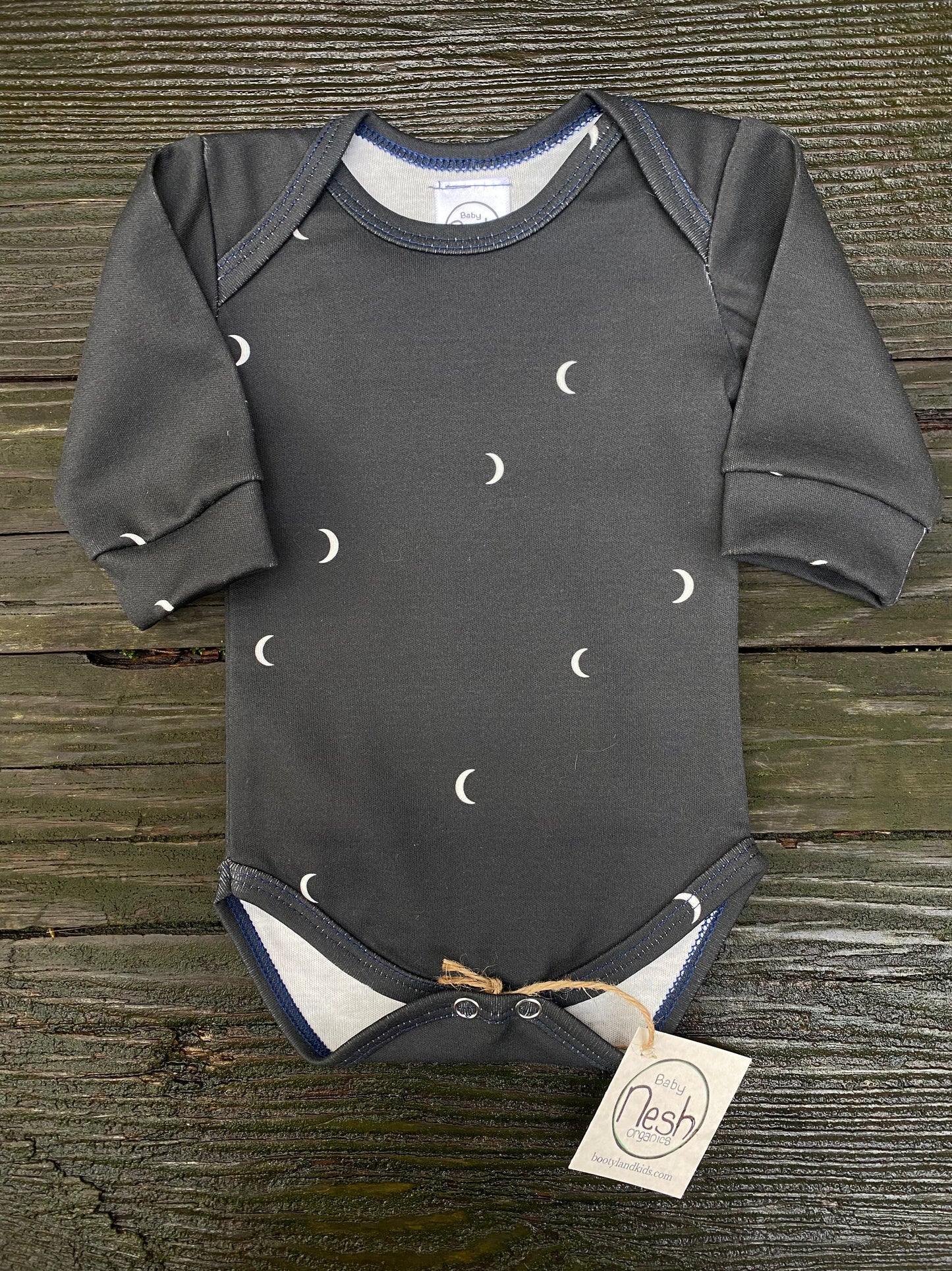 Moon Long Sleeve Onesie