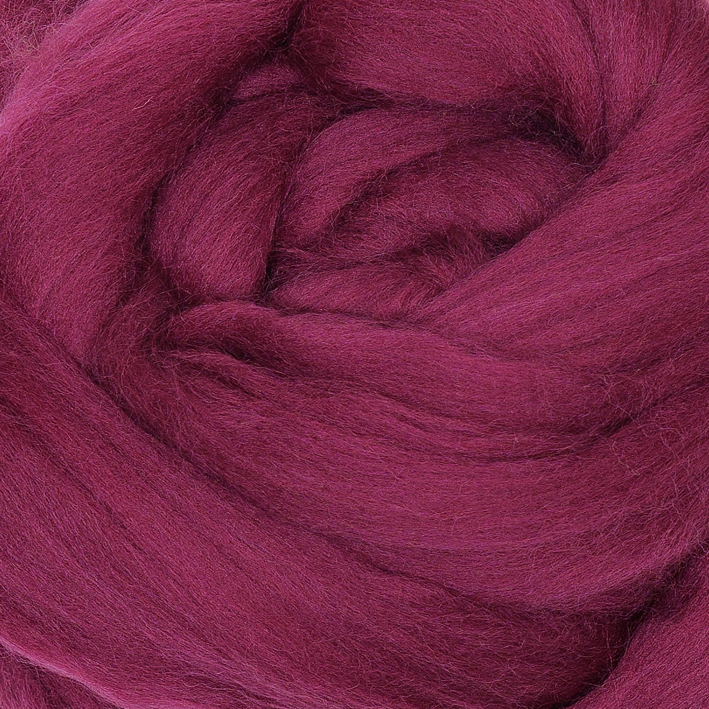 MERINO WOOL ROVING - MERLOT