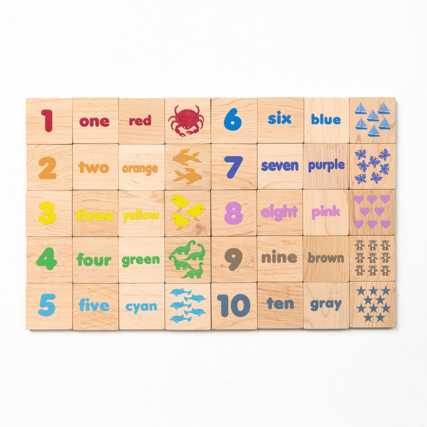 ABCs & 123s Magnetic Learning Tiles โ Montessori-Inspired, Colors and Counting | Made in the Canada | Printed with Non-toxic Ink in the USA ๐บ๐ธ