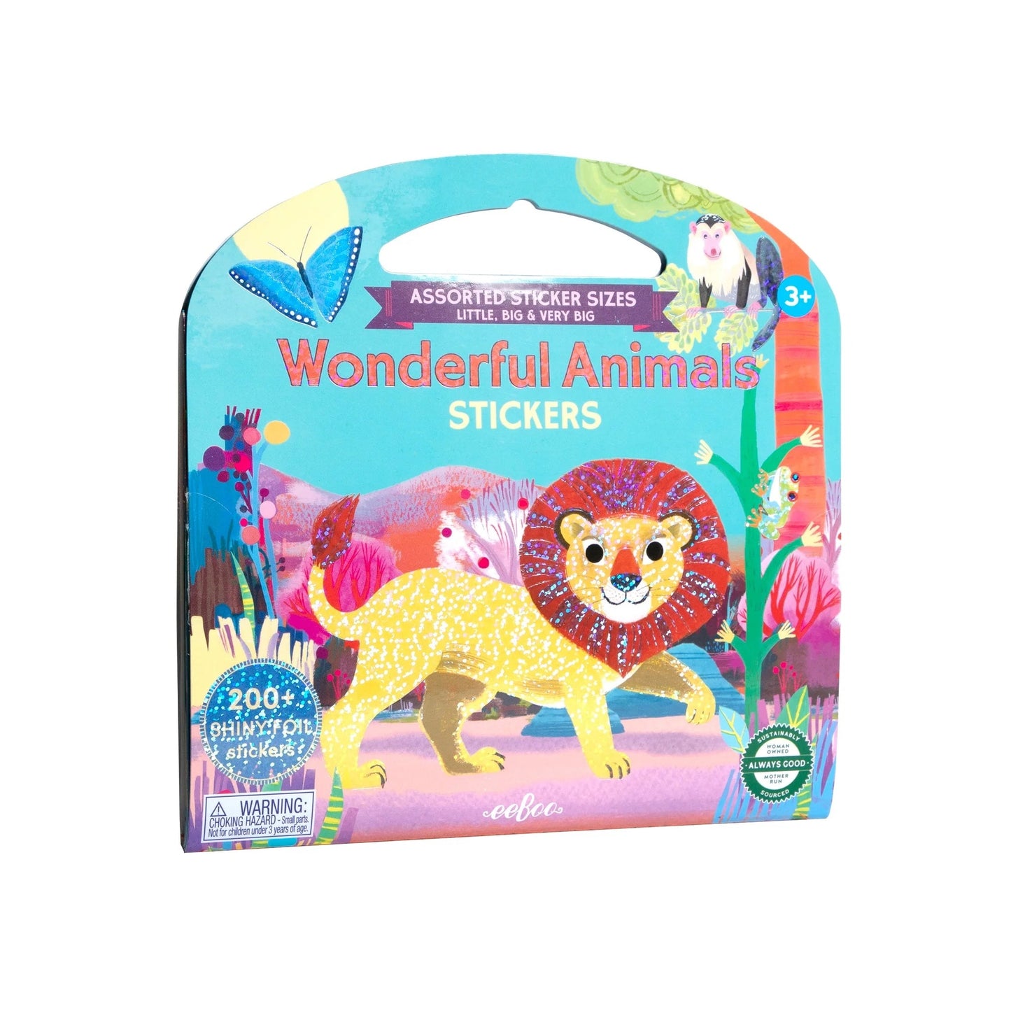 Shiny Sticker Book animals