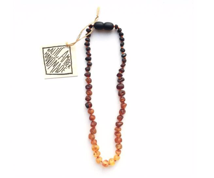 Raw Ombre Baltic Amber Necklace