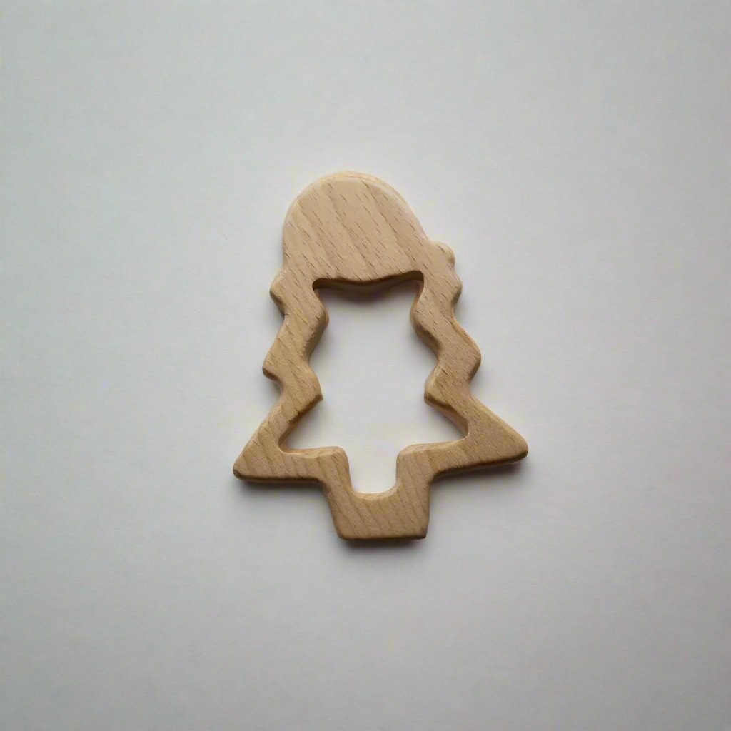Christmas Tree Wooden Teether Toy