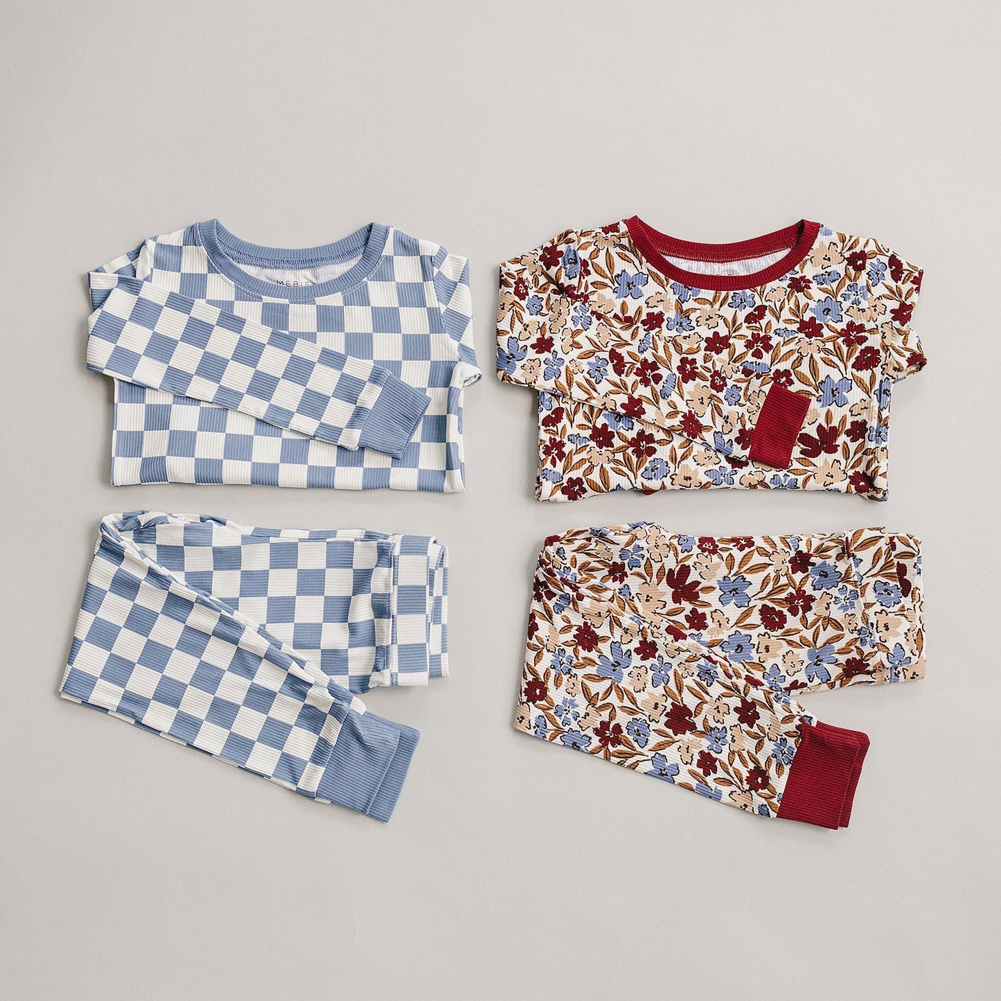 Desert Floral Ribbed Bamboo Cozy Set