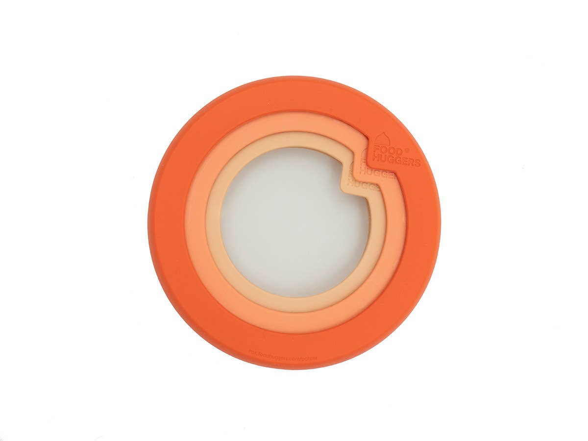 Food Huggers - Food Huggers Lids Set/3 Terra Cotta (XS,S,M)