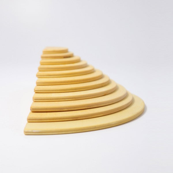 Natural semicircles