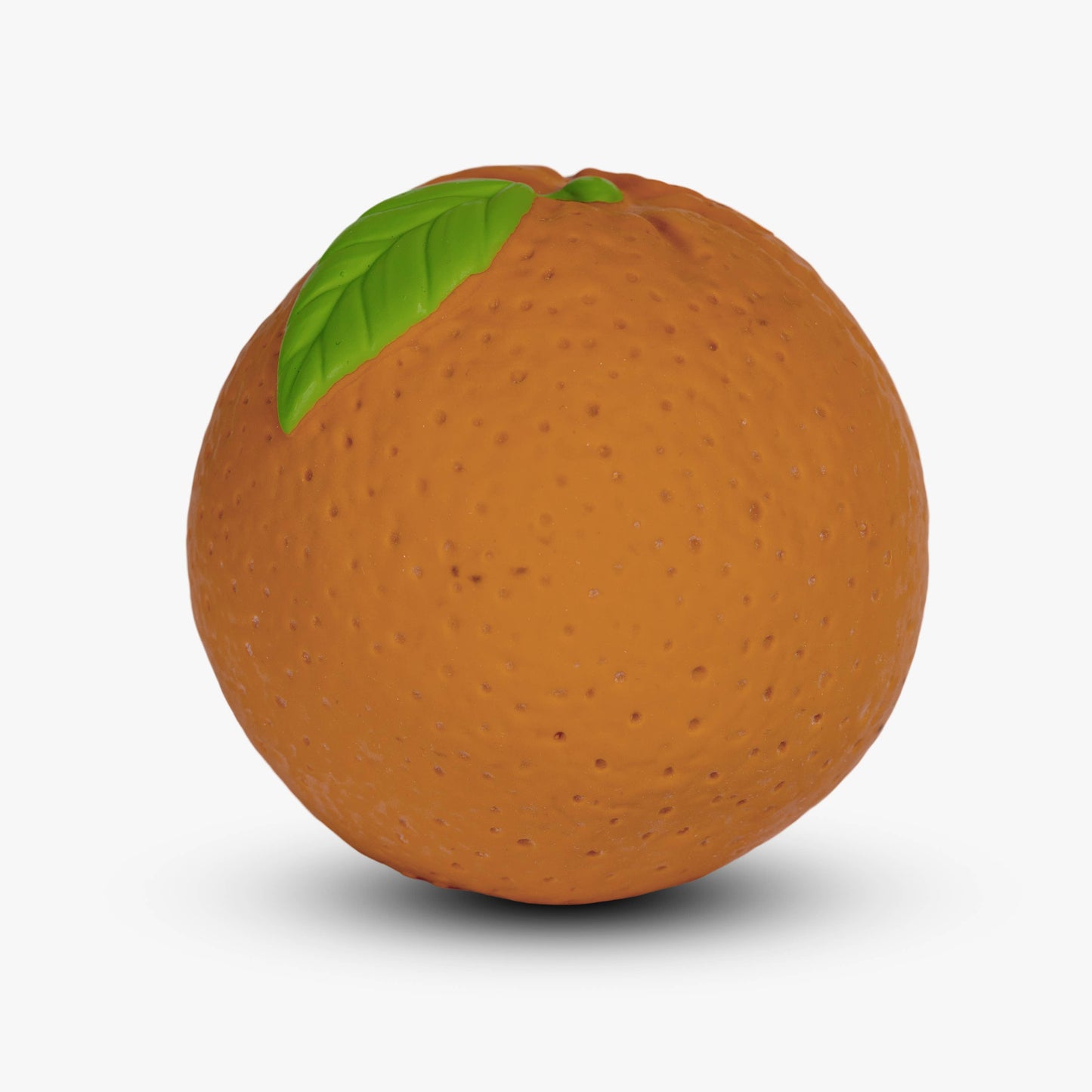 natural rubber orange baby ball