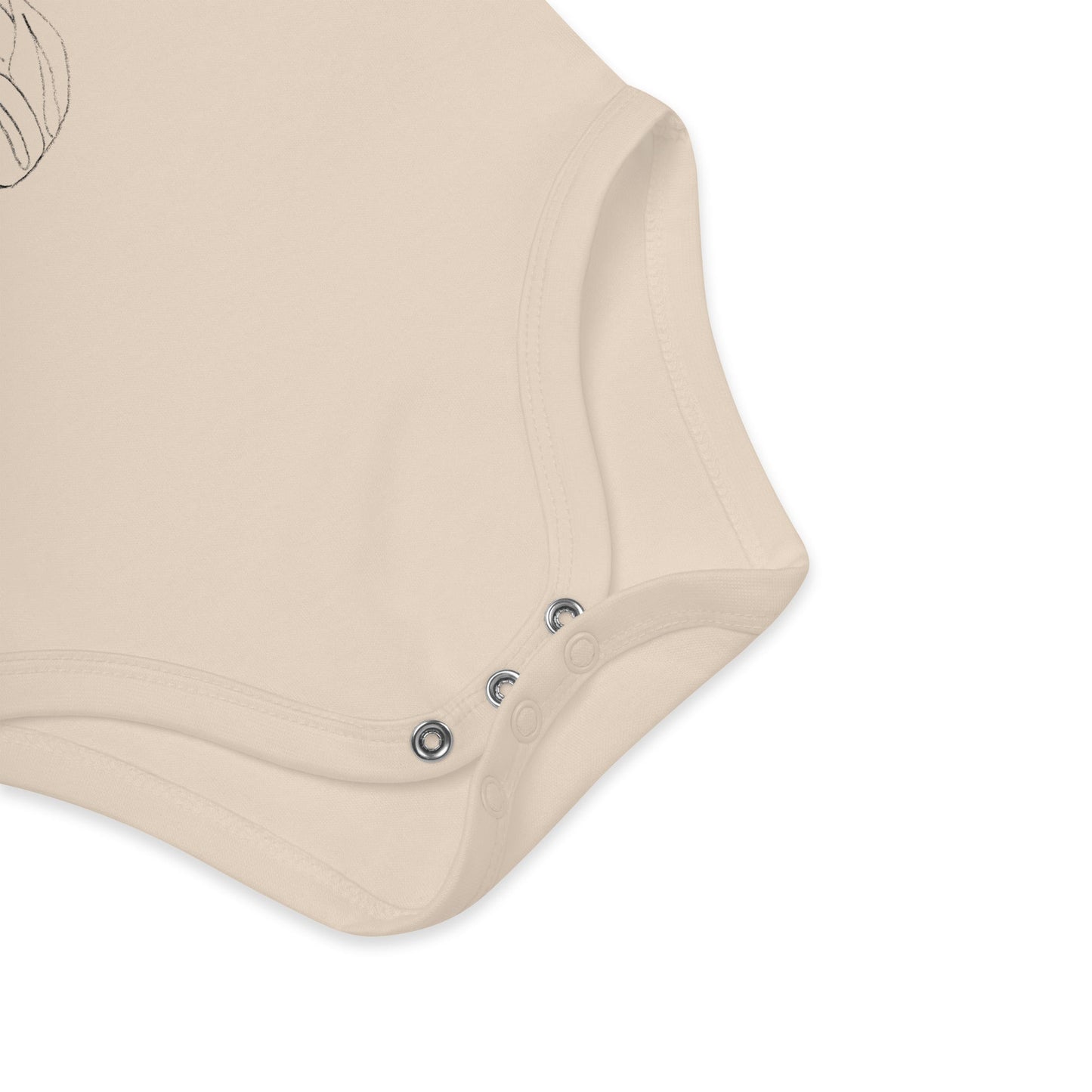 Two Owls Red/Yellow Butterfly Organic cotton baby romper