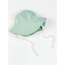 Load image into Gallery viewer, Organic Sea Breeze Poplin Sun Hat
