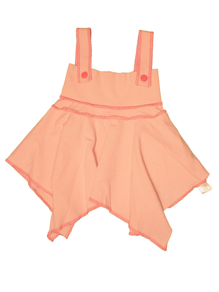 TwOOwls Pink/Pink Baby 3in1 Dress/Skirt/Top -100% organic cotton-Made in the USA