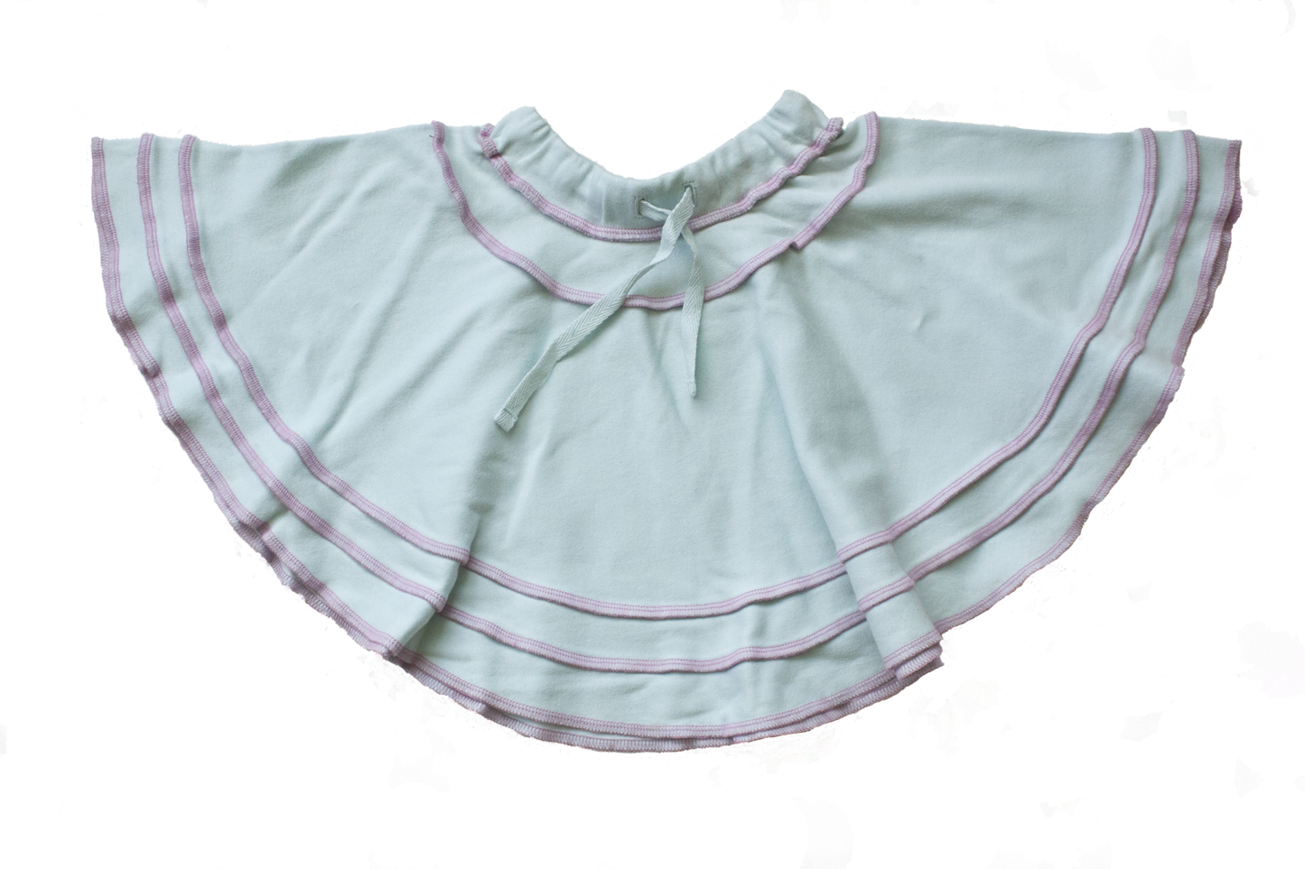 TwOOwls Turquoise/Pink Baby ChaCha Skirt -100% organic cotton