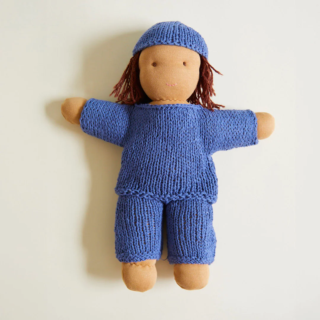 Leo organic Waldorf doll