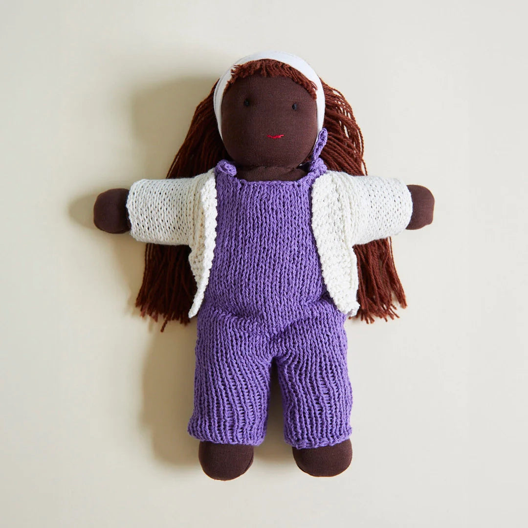 Poppy organic Waldorf doll