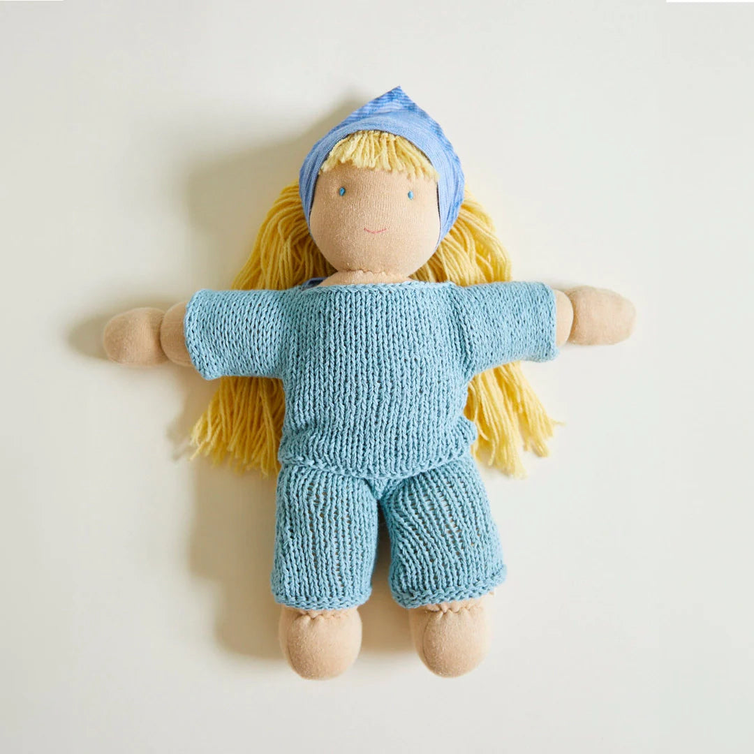 Zoe organic Waldorf doll