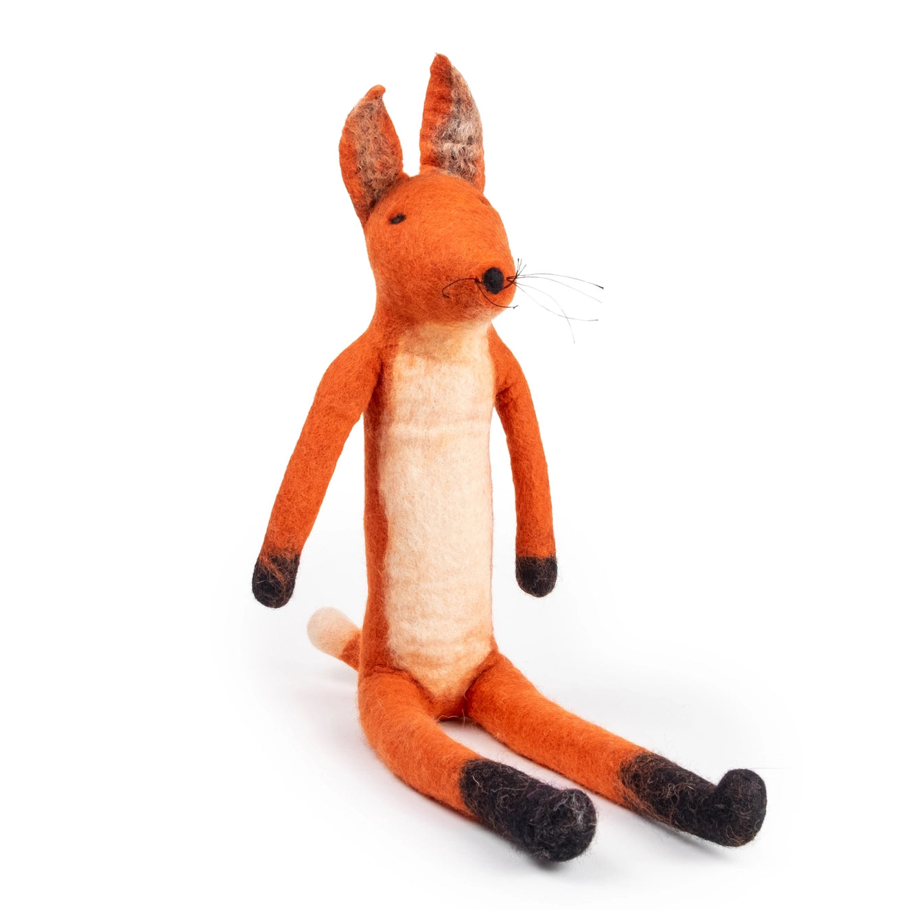 wool felt fox large
