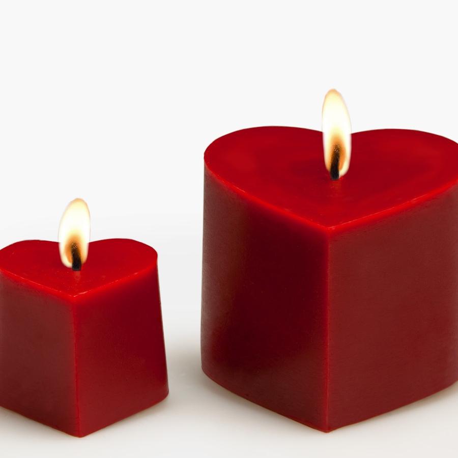 Beeswax Candle - Heart