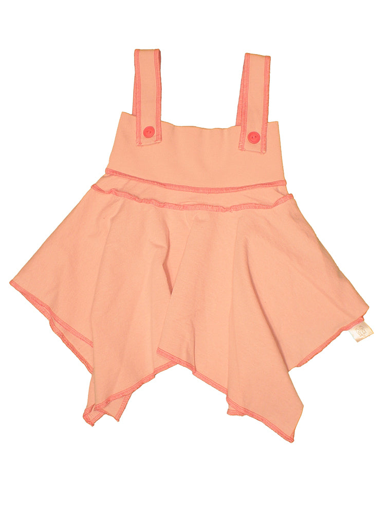 TwOOwls Pink/Pink Baby 3in1 Dress/Skirt/Top -100% organic cotton-Made in the USA