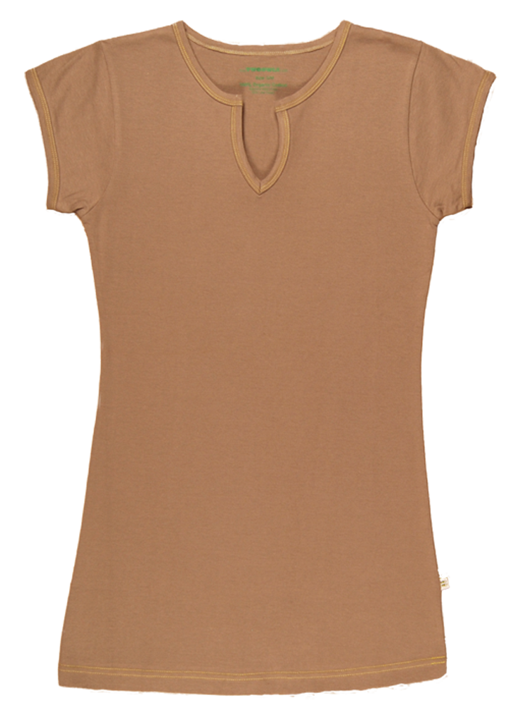 TwOOwls Grey Yellow Short Sleeve Tee -100% organic cotton