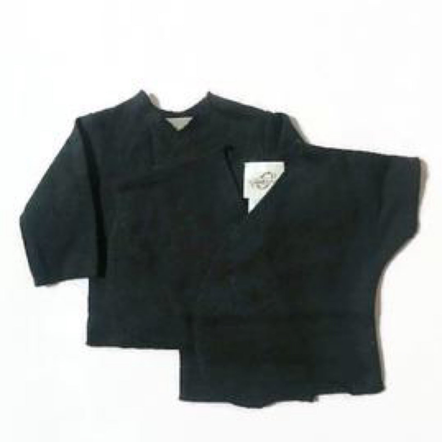 Short Sleeve Black Baby Tee