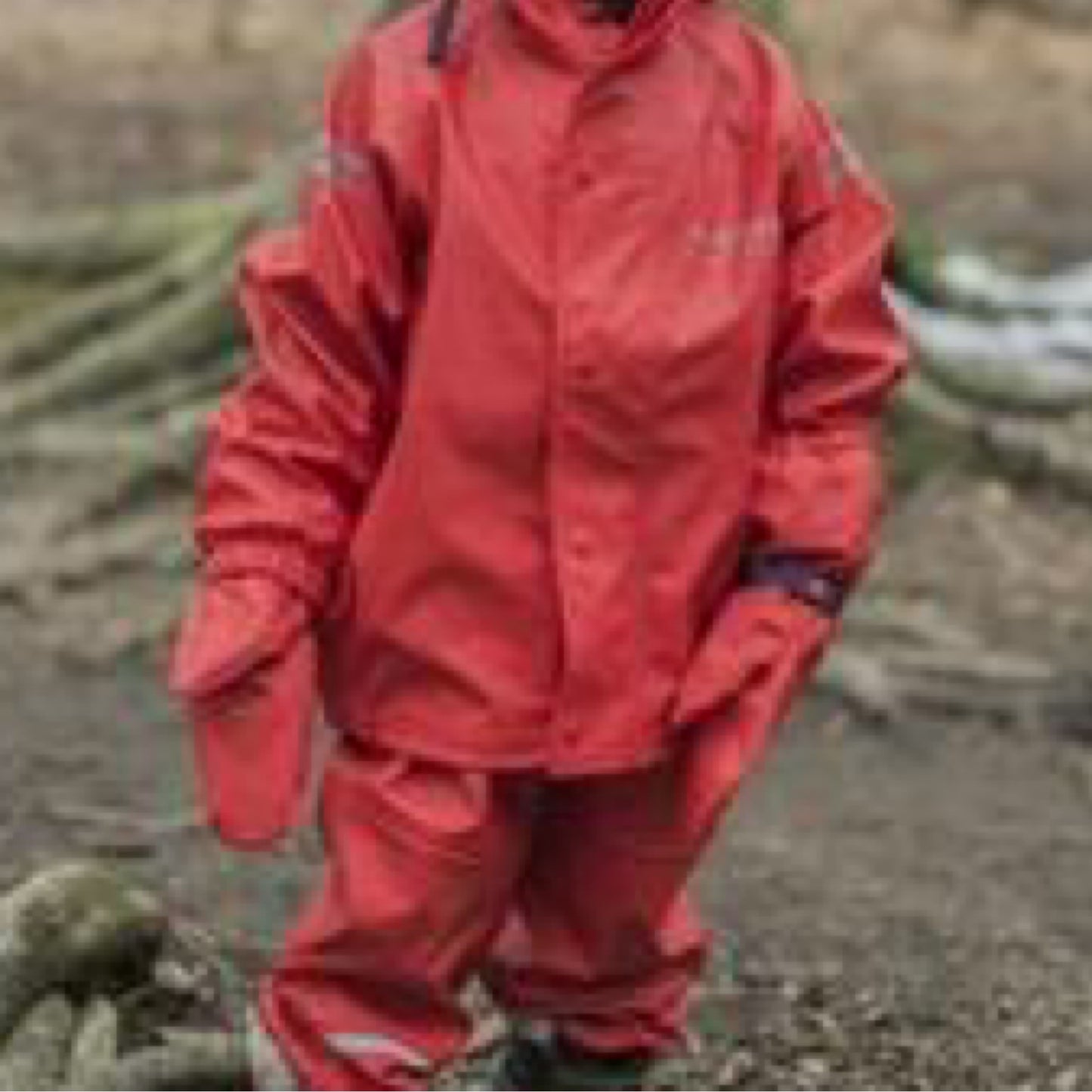 Puddlegear Rain Gear Set - Red 6t