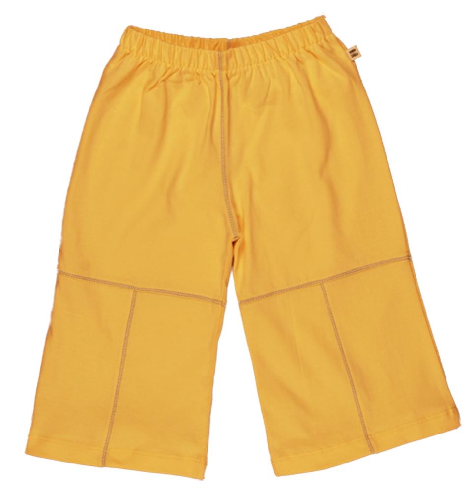 TwOOwls Yellow/Blue Baby Pant -100% organic cotton