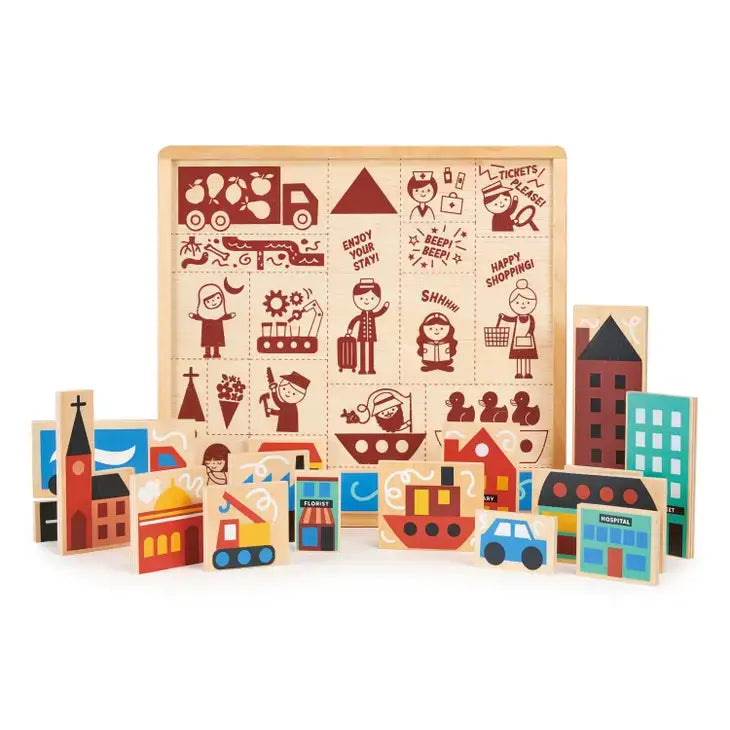 Downtown Puzzle Blocks