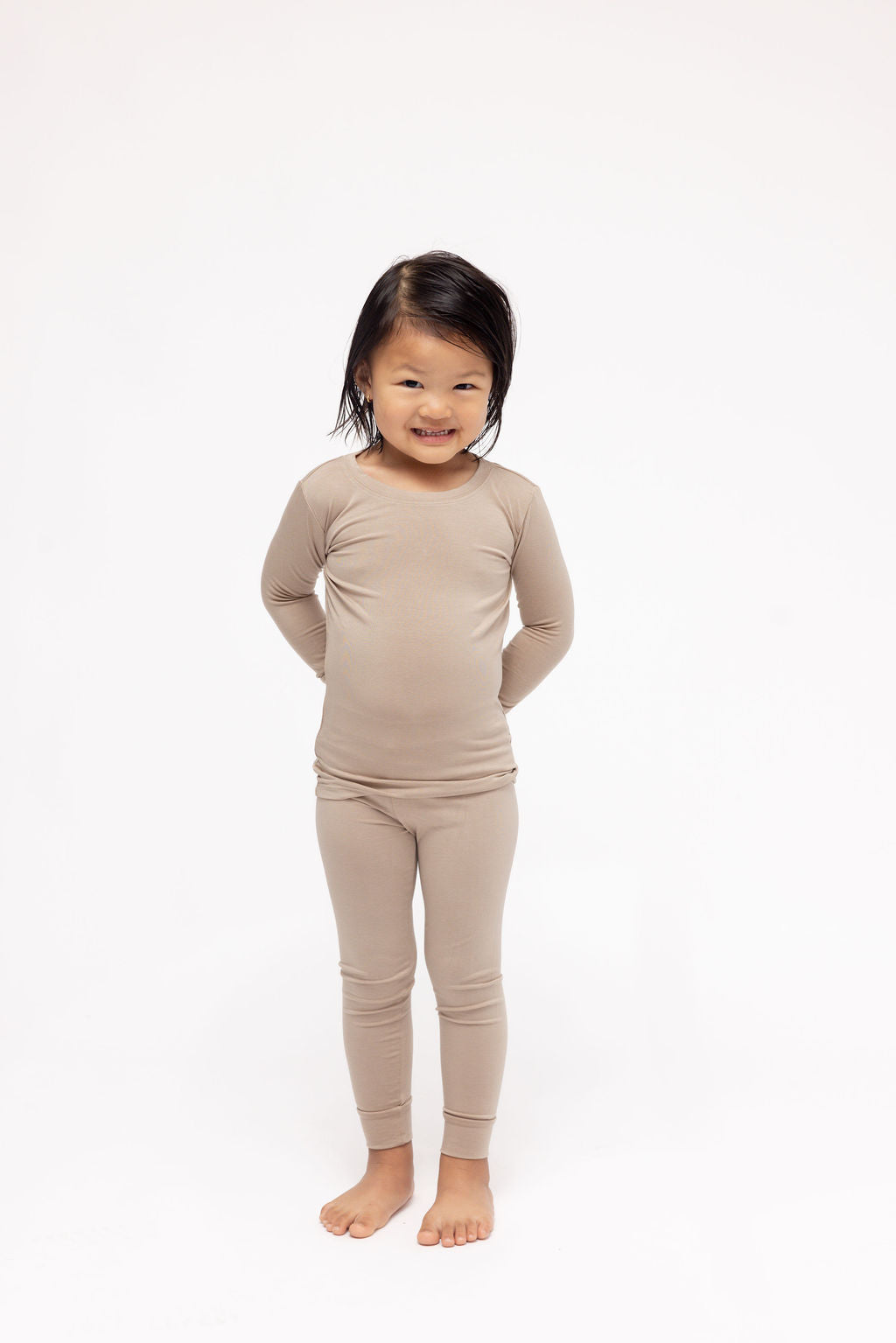 Desert Lark  Long Sleeve Pajamas Set