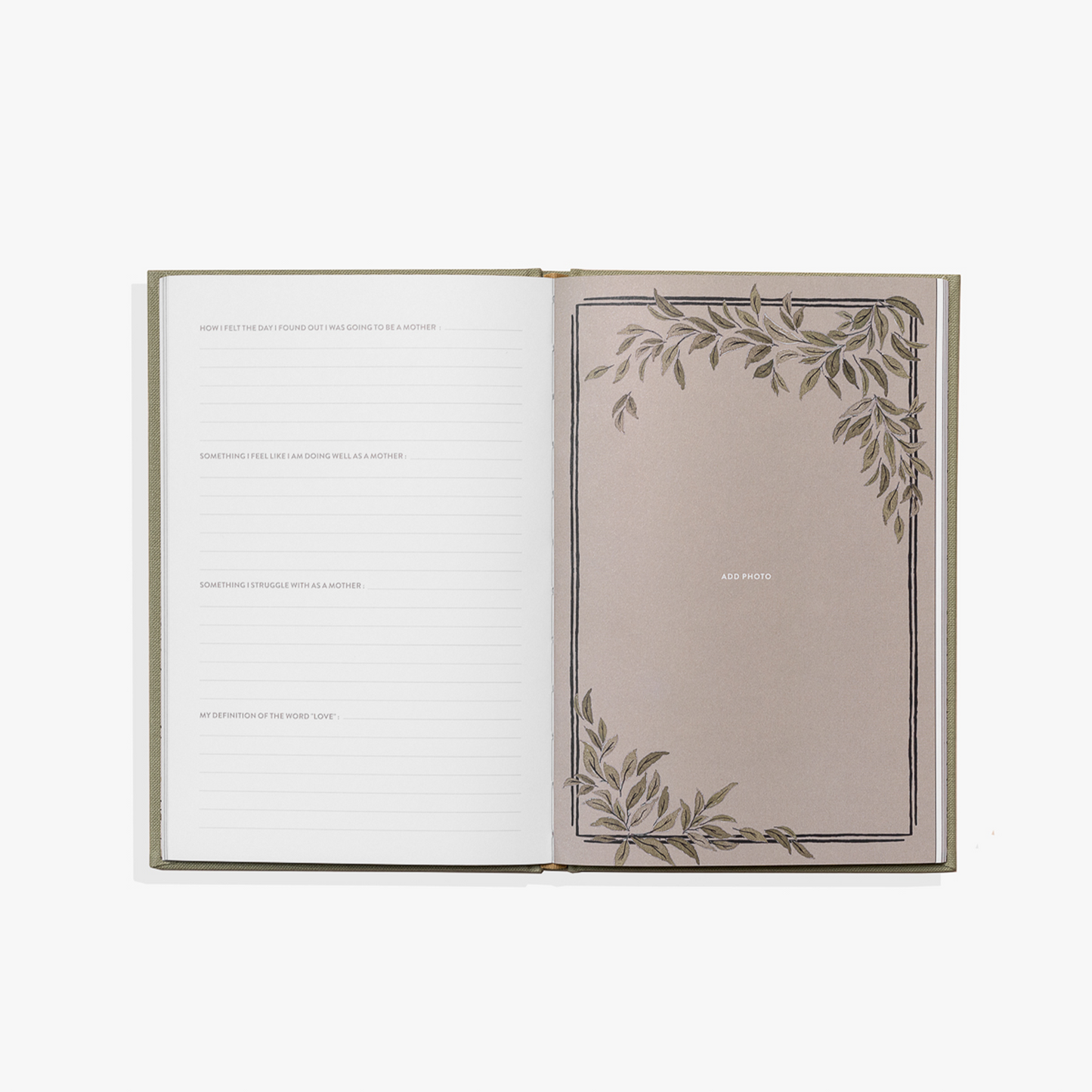 Mom's Story Guided Memory Journal