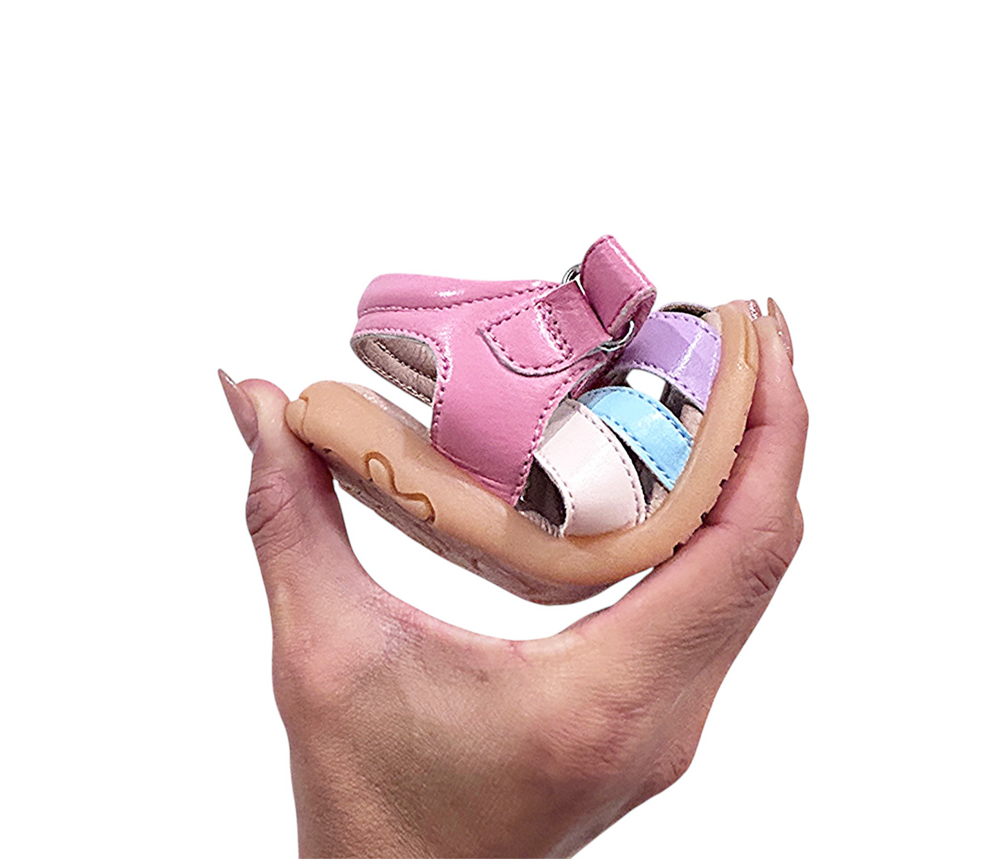 Barefoot Sandals Comfortable Closed-Toe  Taffy Sandals for Kids