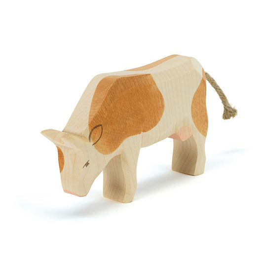 Cow eating by Ostheimer
