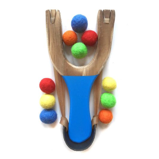 Rainbow Wooden Slingshot