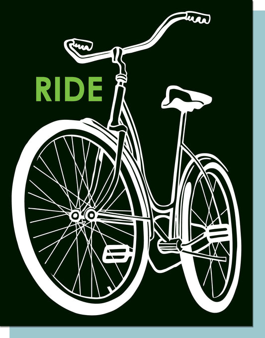 Bike Greeting Card