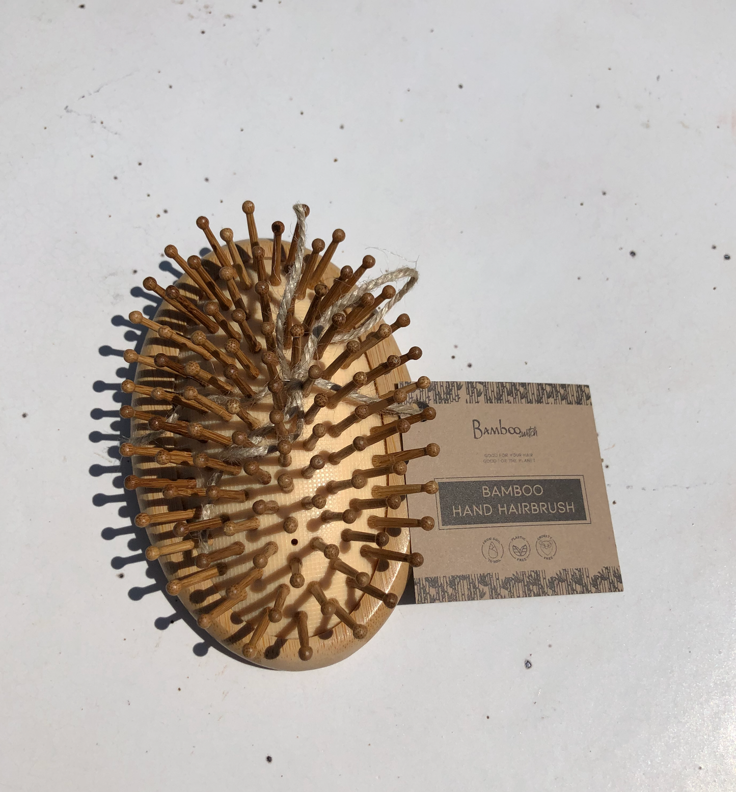Bamboo Travel Hairbrush
