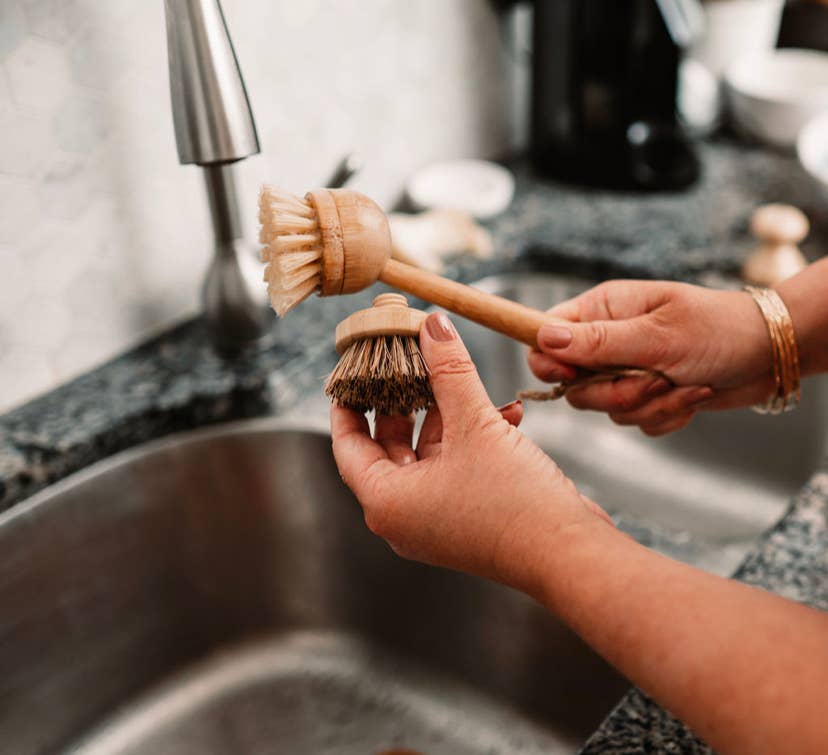 Palm Fiber Refill Head for Dish brushes