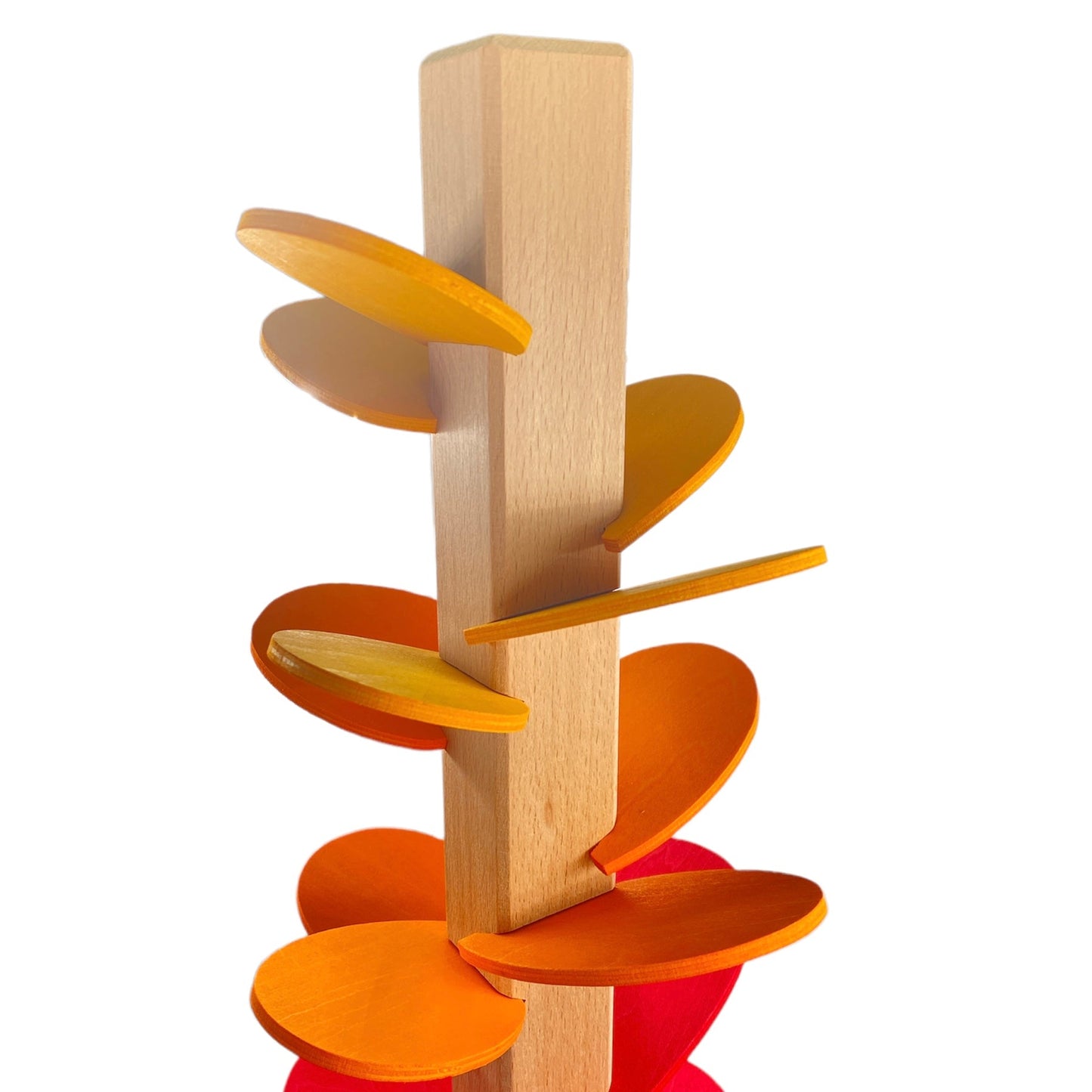 Large Marble Tree in Primary Rainbow Colors