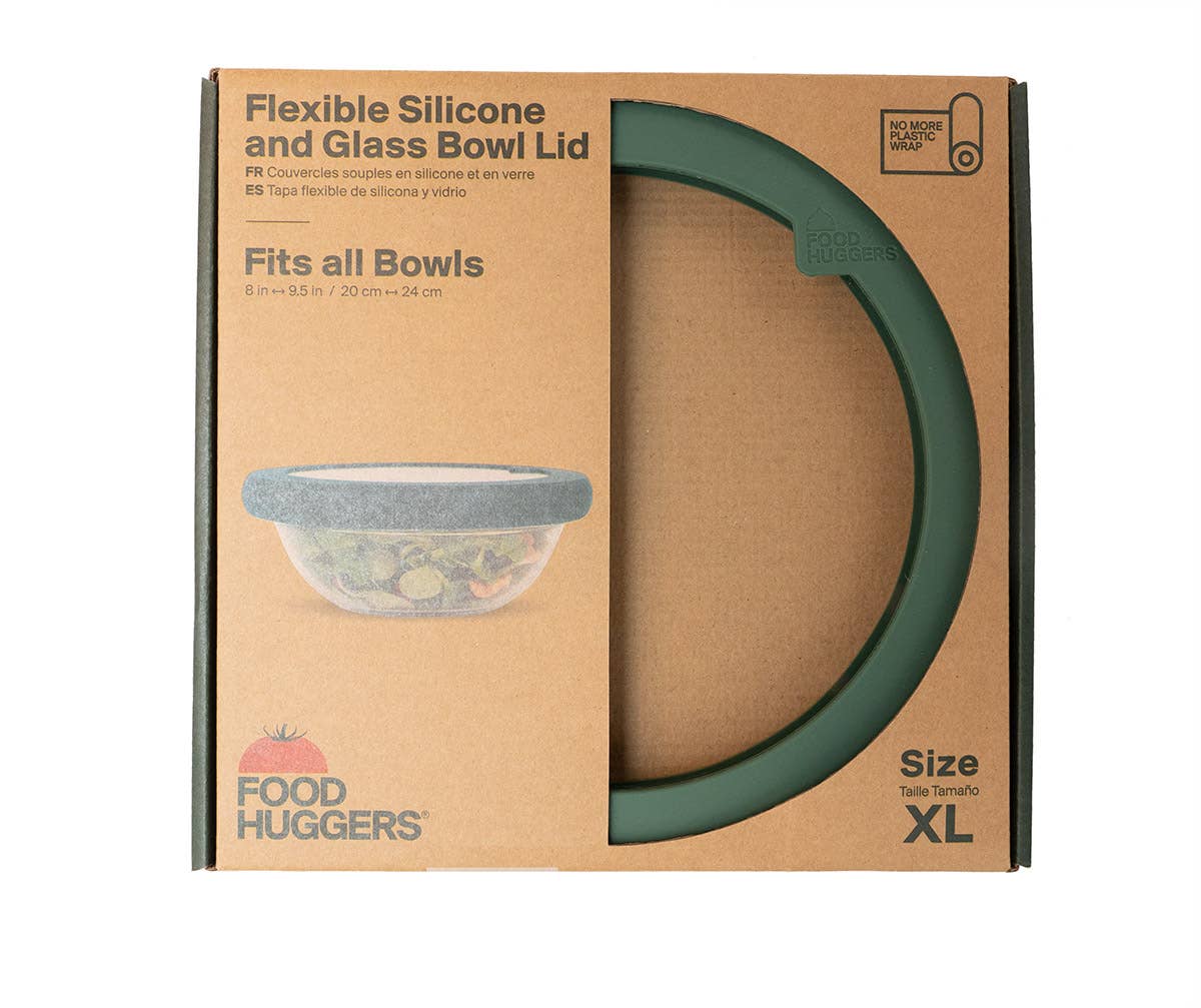 Food Huggers - Food Huggers Lid Extra Large  Gradual Green