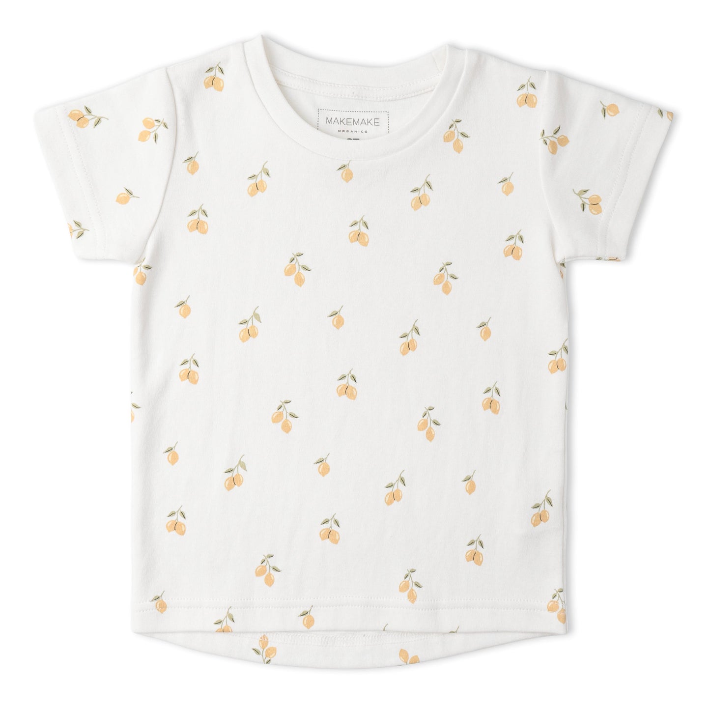 Organic Tee & Shorts Set - Lemons