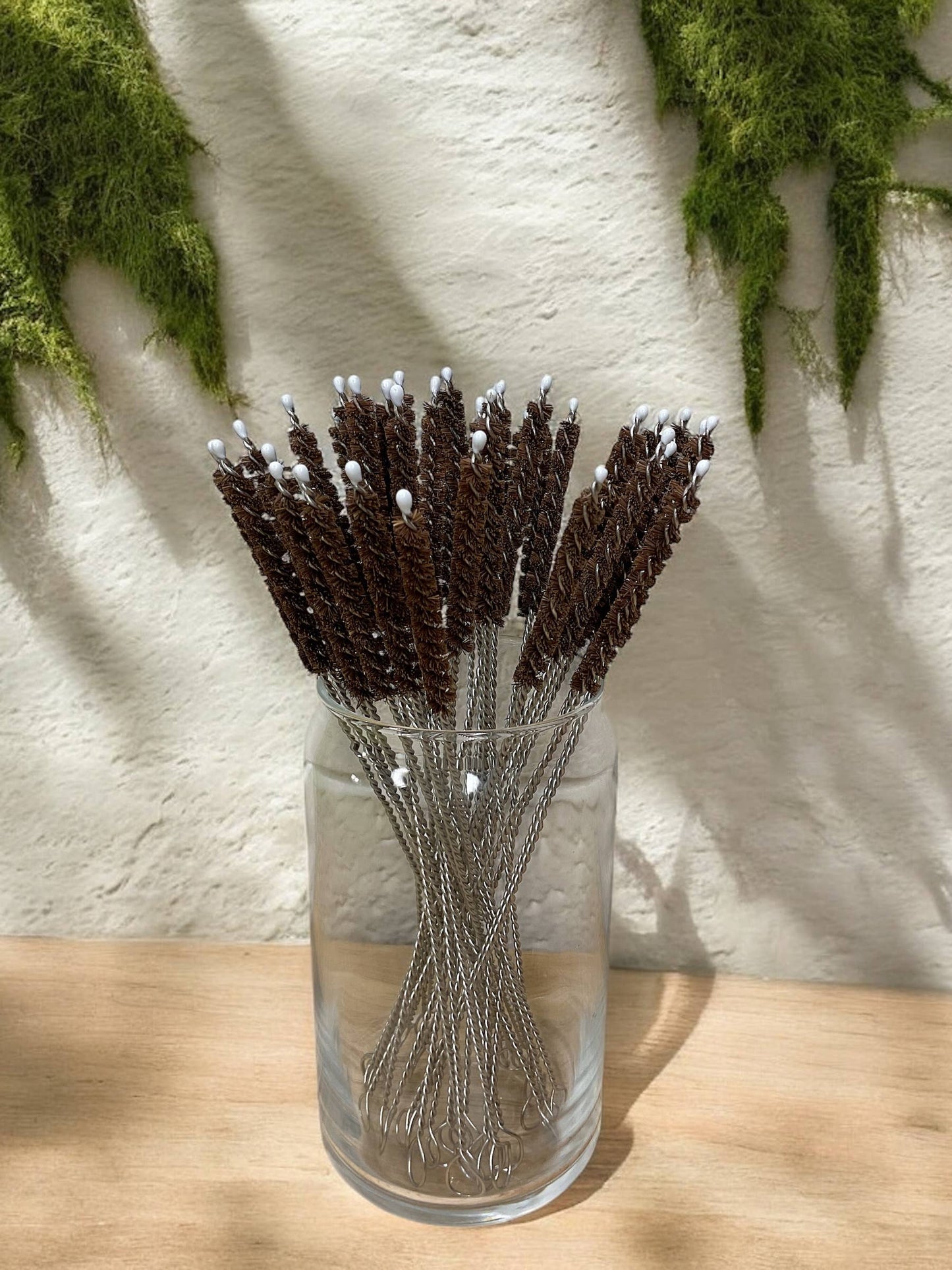 Bamboo Switch - Coconut Fiber Plastic Free Straw Cleaner