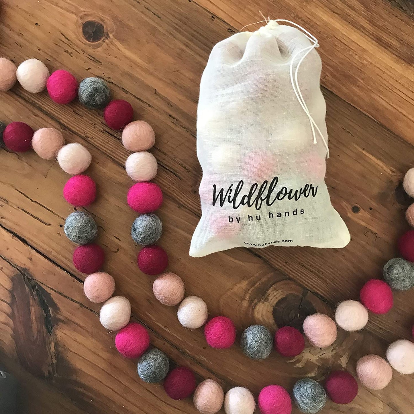 Cozy Love Wool Felt Balls for Crafts & Sensory Play (50 Pack)