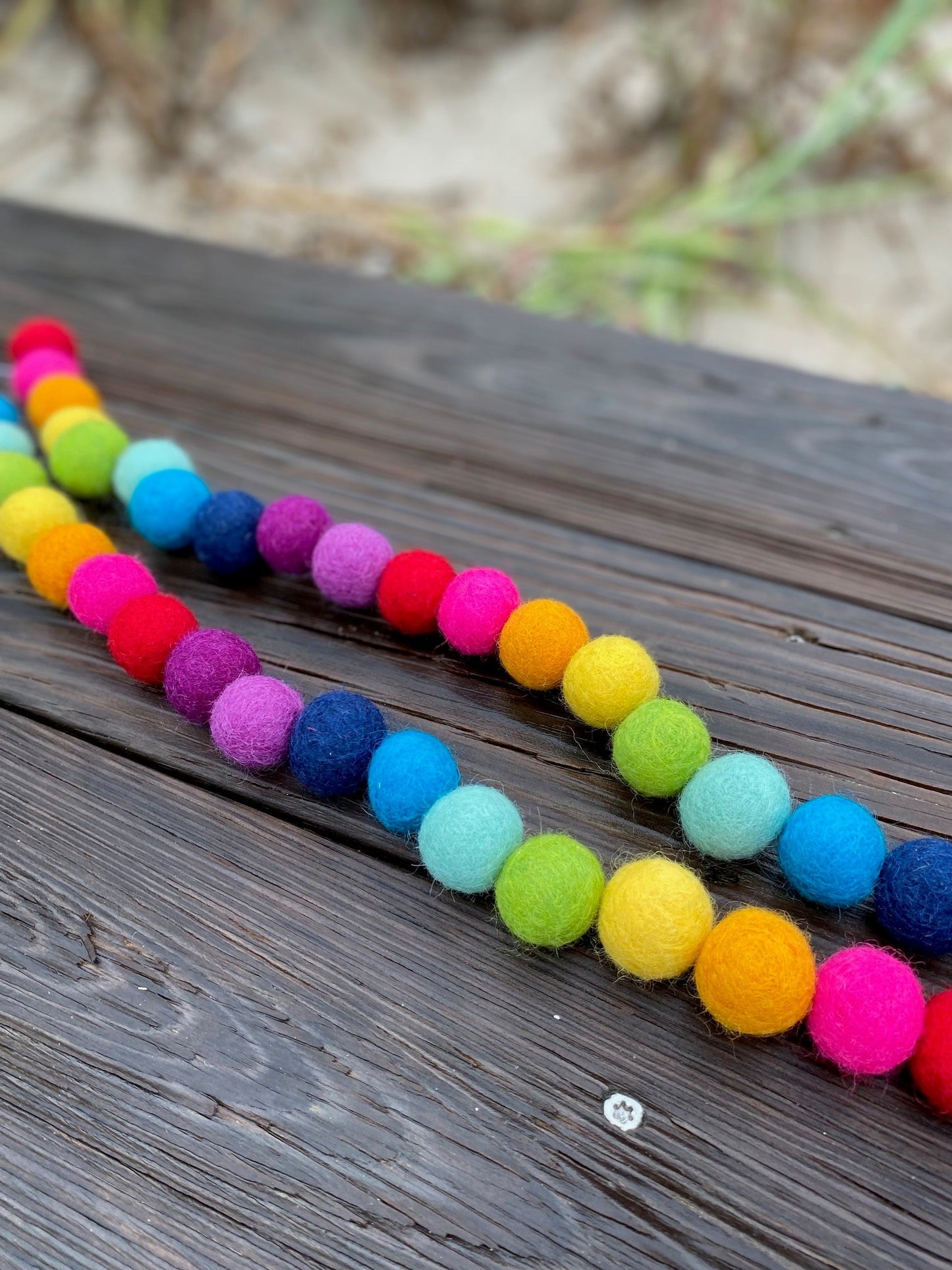 Rainbow Party Garland