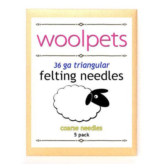 36 gauge triangular felting needles