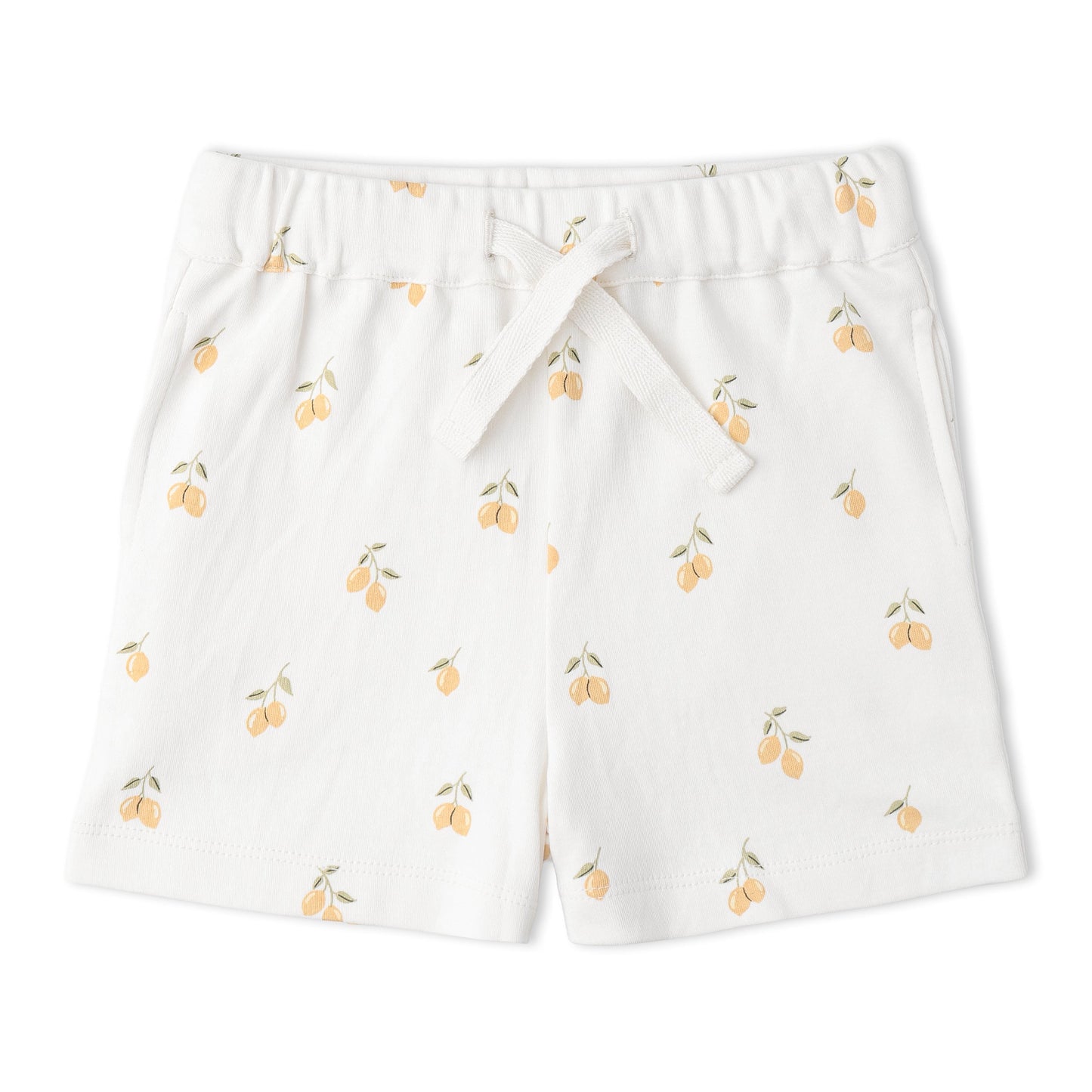 Organic Tee & Shorts Set - Lemons