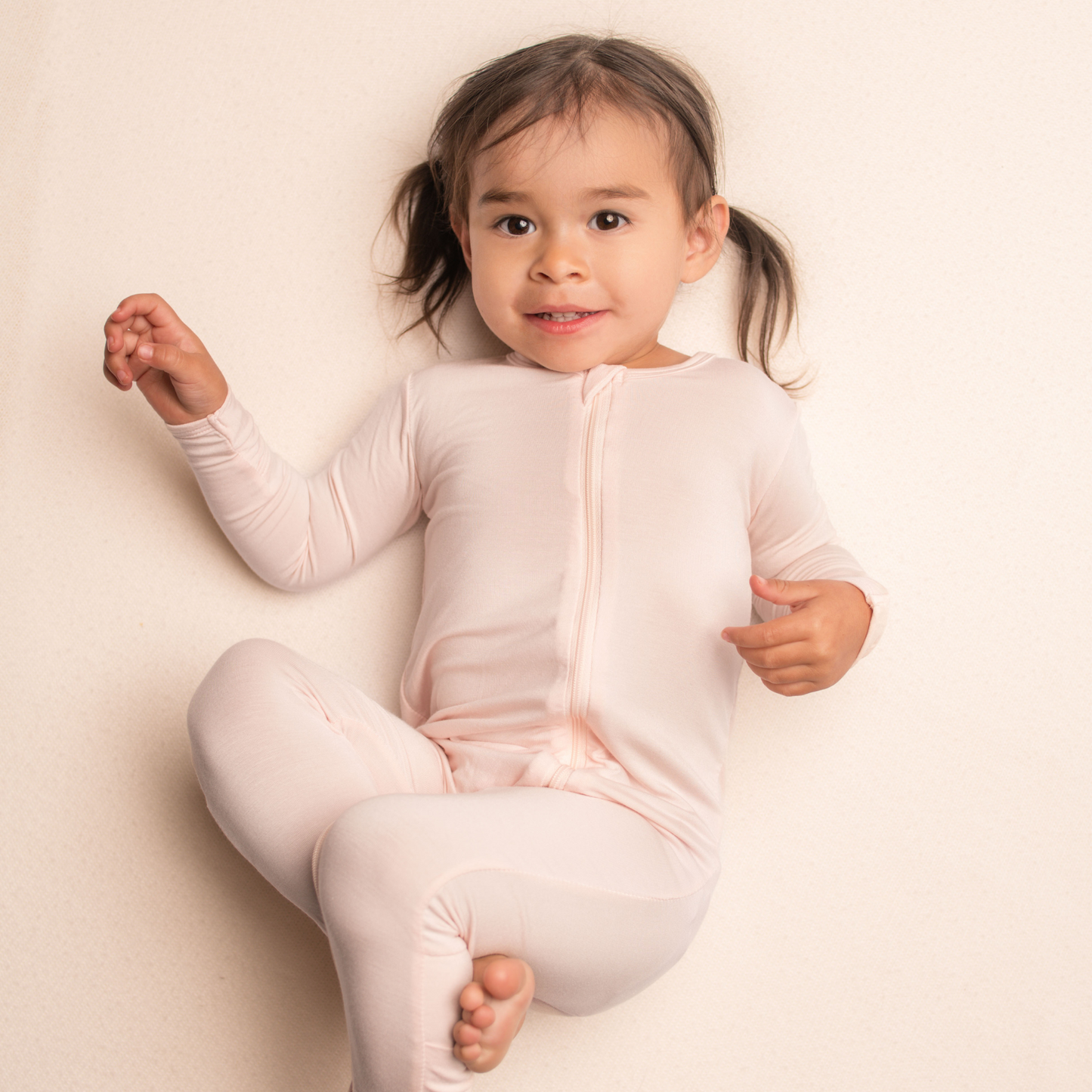 Baby Bamboo Onesie - Cloud Pink