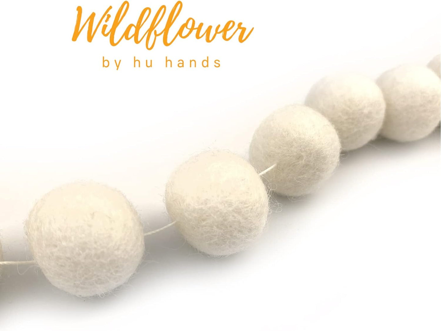 Natural White Garland