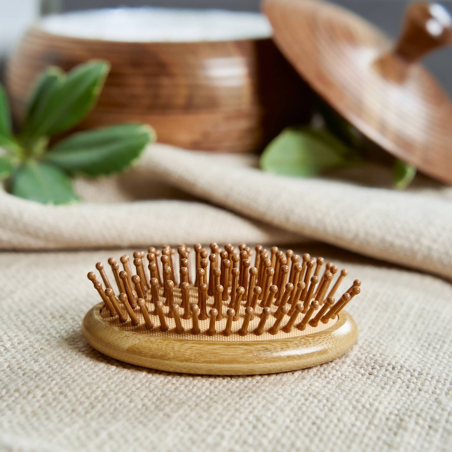 Bamboo Travel Hairbrush