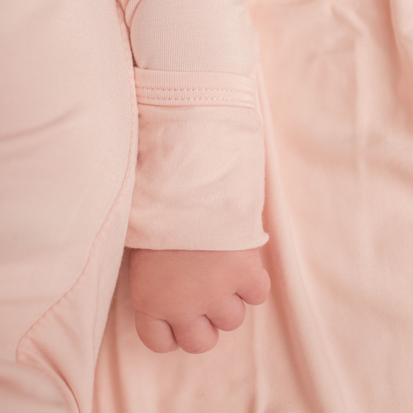 Baby Bamboo Onesie - Cloud Pink